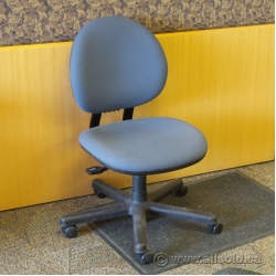 Steelcase Blue Adjustable Task Chair, No Arms